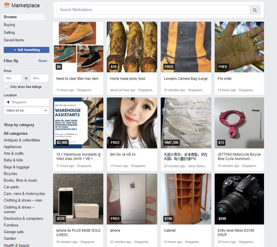 Facebook Marketplace