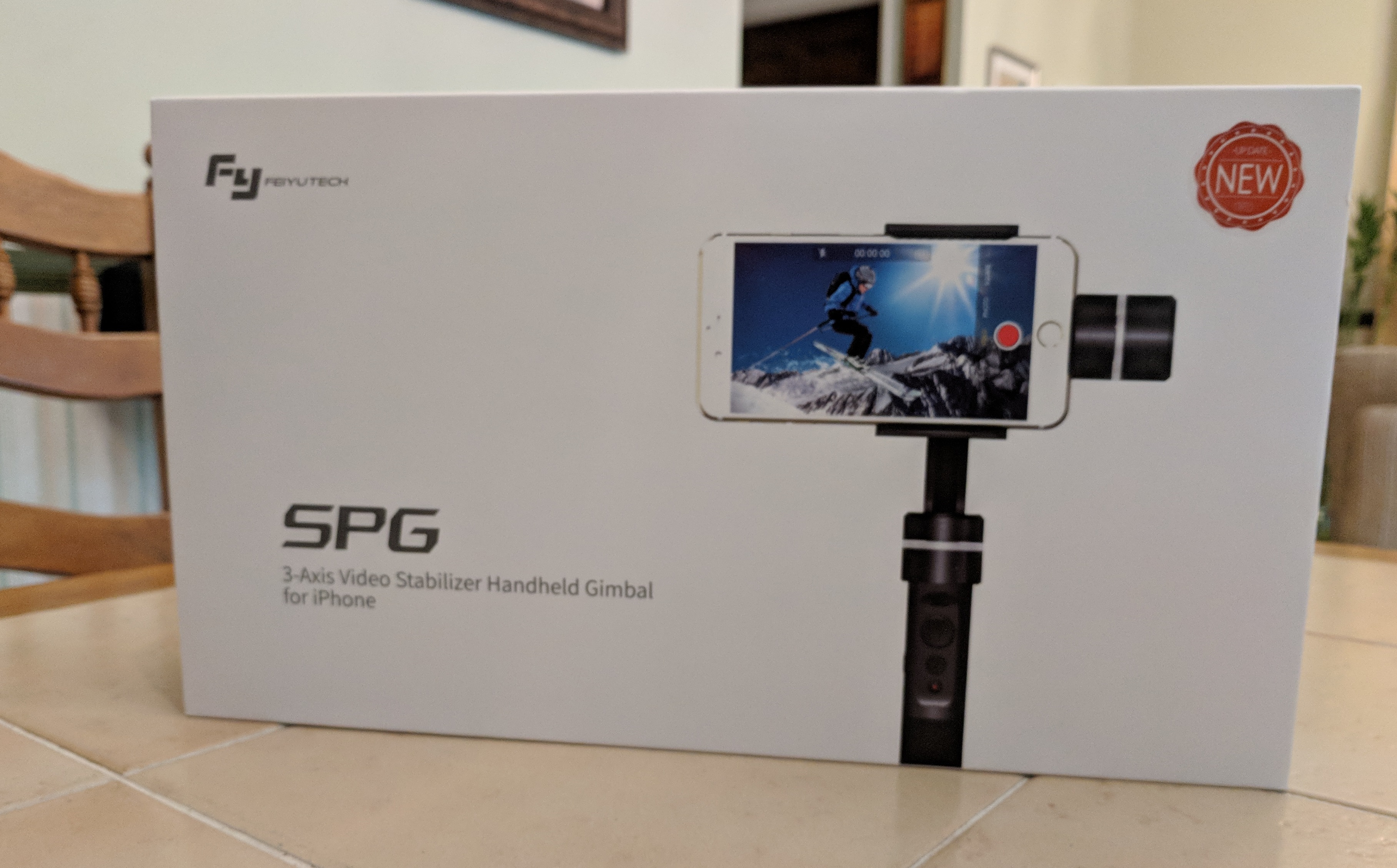 Feiyu SPG gimbal: Takes some practise