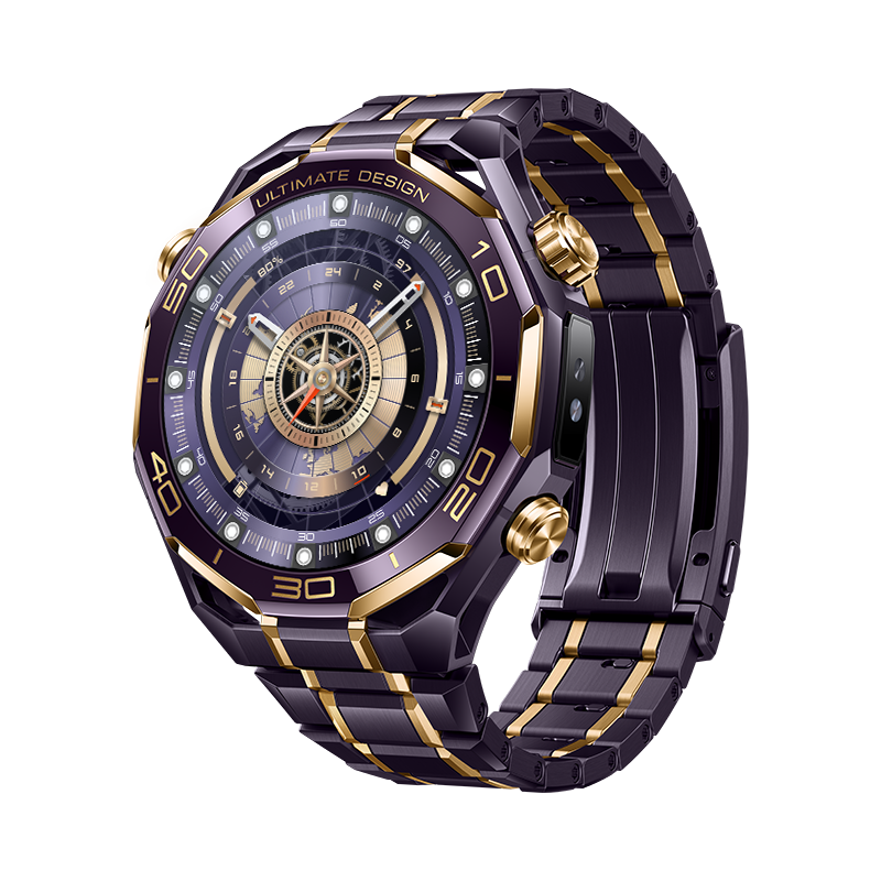 Huawei’s S$4,000 purple-gold smartwatch is ultra luxe