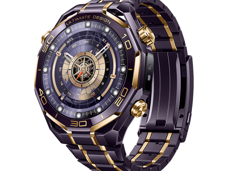 Huawei’s S$4,000 purple-gold smartwatch is ultra&nbsp;luxe